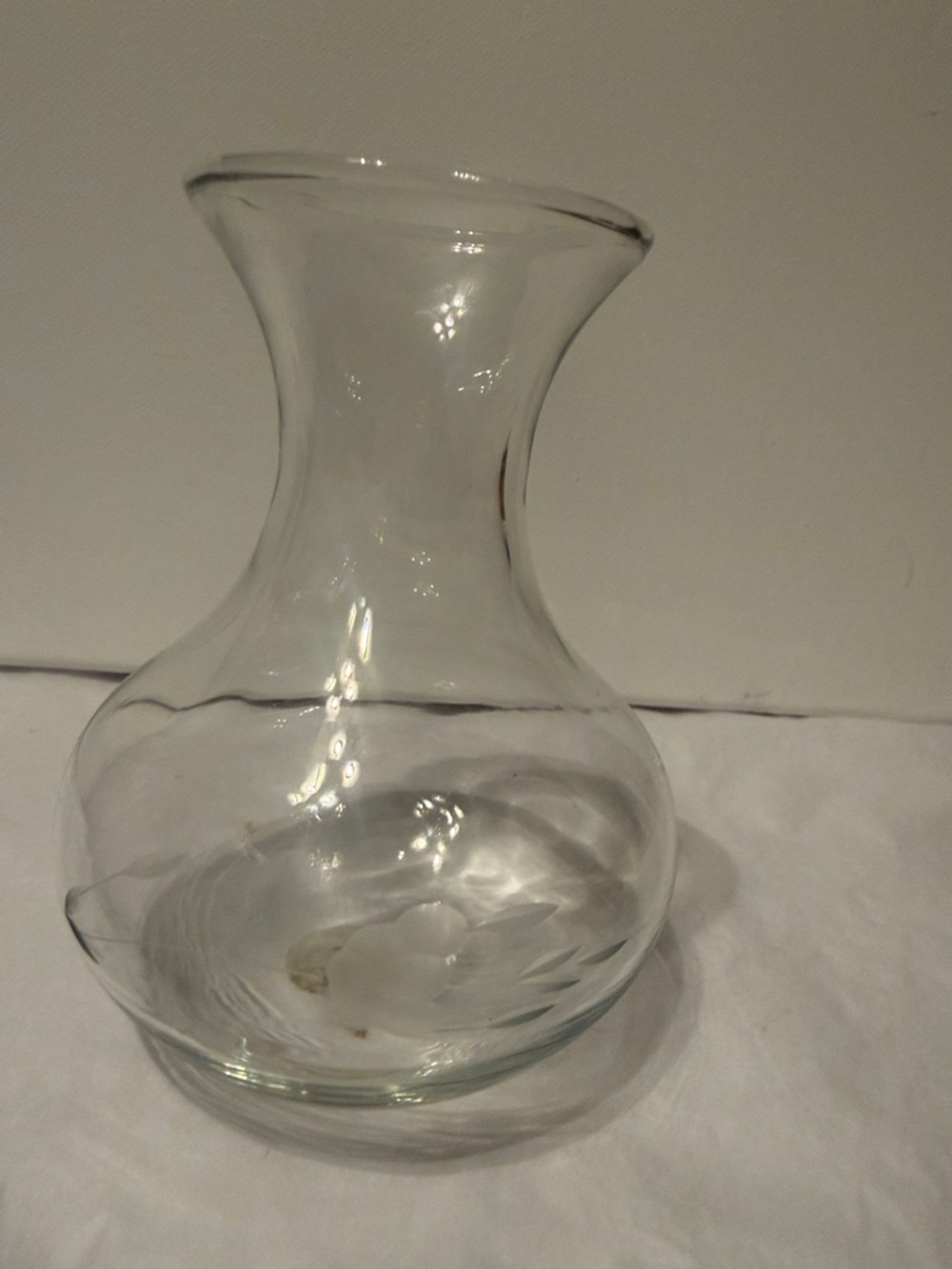 Princess House Bud Vase, wide Base Narrow Neck